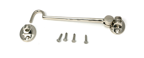 Polished Nickel 6" Cabin Hook
