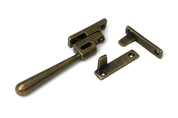 Burnished Brass Night-Vent Locking Newbury Fastener