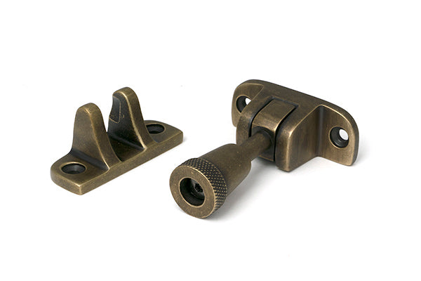 Burnished Brass Brompton Brighton Fastener (Radiused)