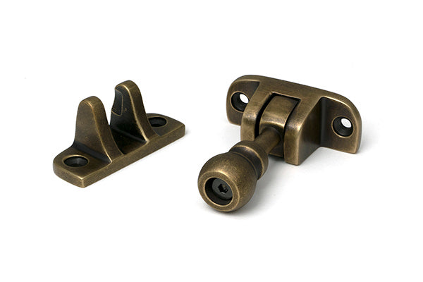 Burnished Brass Mushroom Brighton Fastener (Radiused)