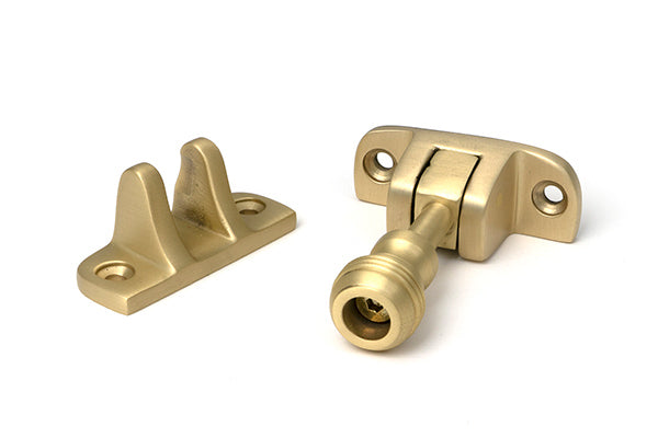 Satin Brass Prestbury Brighton Fastener (Radiused)