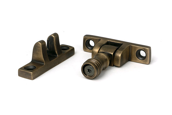 Burnished Brass Prestbury Brighton Fastener - Narrow (Square)