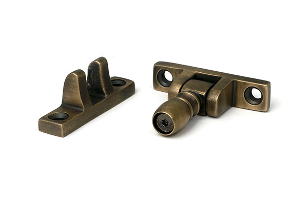 Burnished Brass Mushroom Brighton Fastener - Narrow (Square)