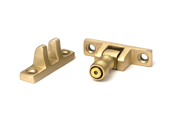 Satin Brass Prestbury Brighton Fastener - Narrow (Square)
