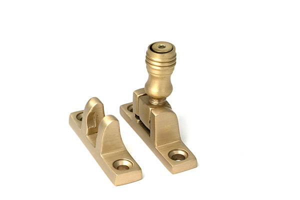 Satin Brass Prestbury Brighton Fastener - Narrow (Square)