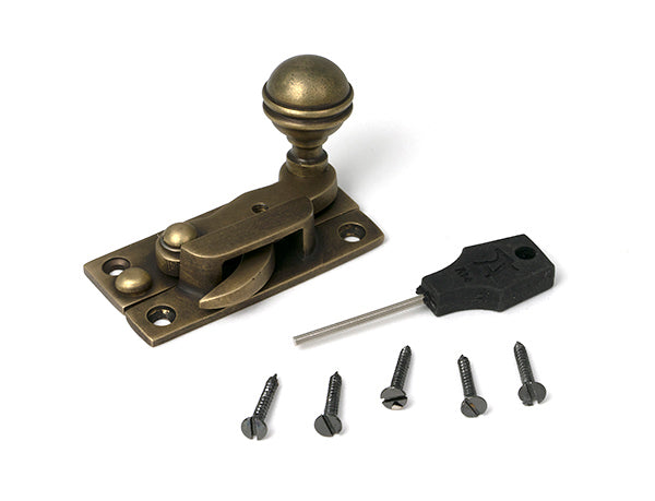 Burnished Brass Prestbury Sash Hook Fastener
