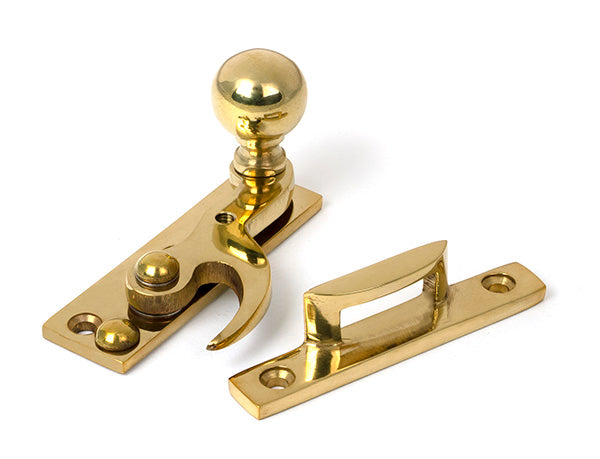 Polished Brass Sash Hook Fastener