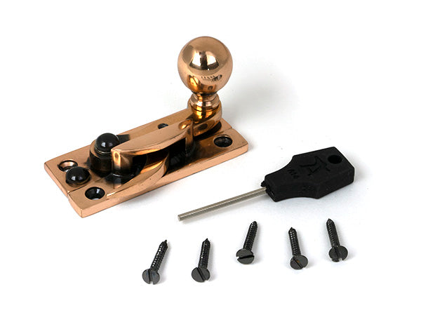 Polished Bronze Sash Hook Fastener