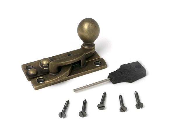Burnished Brass Sash Hook Fastener