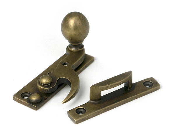 Burnished Brass Sash Hook Fastener