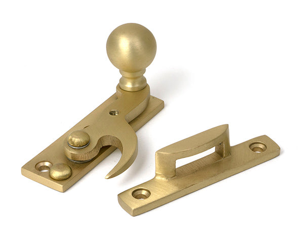 Satin Brass Sash Hook Fastener