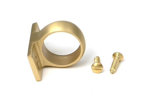 Satin Brass Sash Eye Lift
