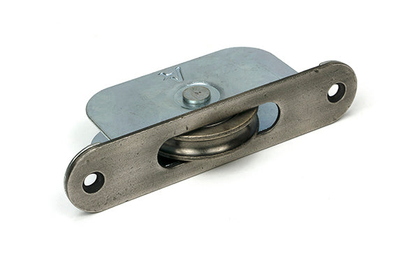 Antique Pewter Radiused Sash Pulley 75kg