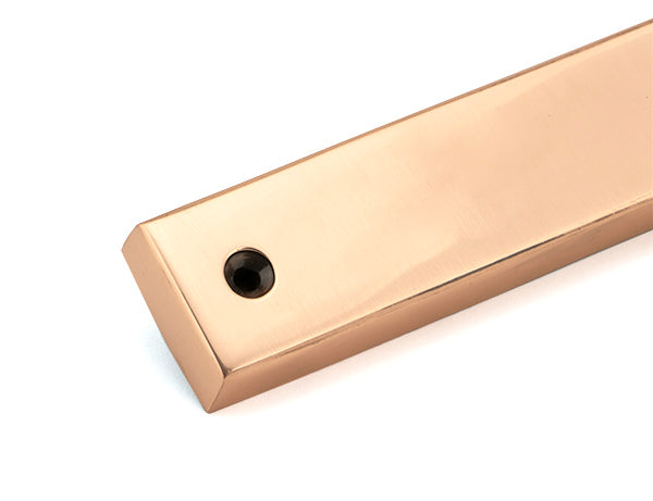 Polished Bronze Brompton Slimline Lever Espag. Latch Set