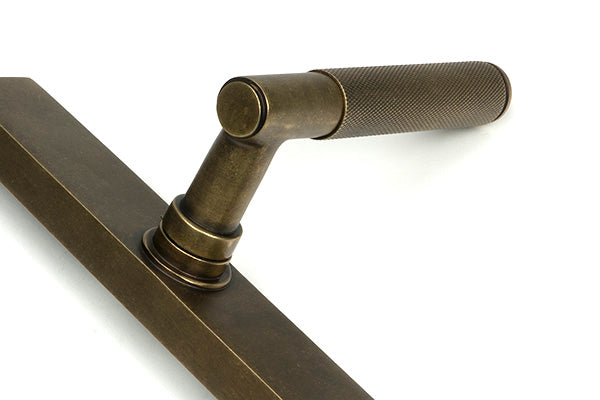Burnished Brass Brompton Slimline Lever Espag. Latch Set