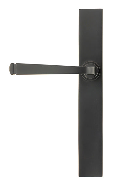 Aged Bronze Avon Slimline Lever Latch Set
