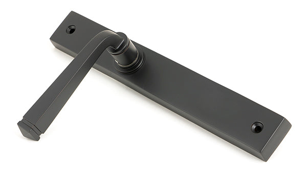 Aged Bronze Avon Slimline Lever Latch Set