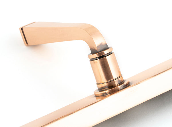 Polished Bronze Avon Slimline Lever Latch Set
