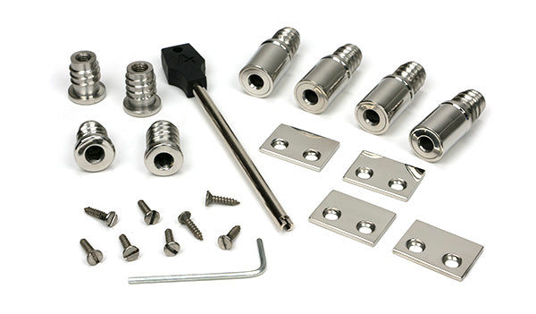 Polished Marine SS (316) Secure Stops (Pack of 4)