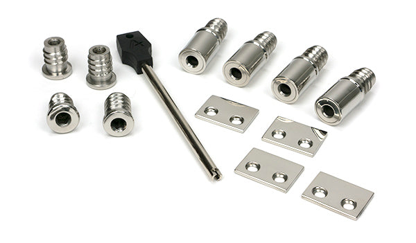 Polished Marine SS (316) Secure Stops (Pack of 4)