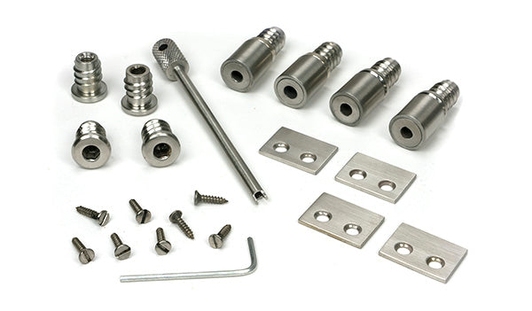 Satin Marine SS (316) Secure Stops (Pack of 4)