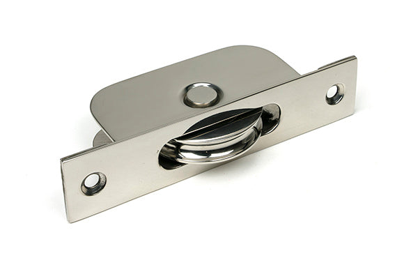 Polished Marine SS (316) Square Ended Sash Pulley 75kg