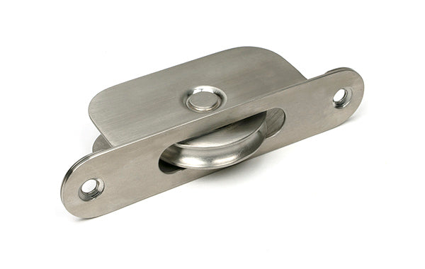 Satin Marine SS (316) Radiused Sash Pulley 75kg