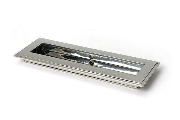 Polished Marine SS (316) 175mm Art Deco Rectangular Pull