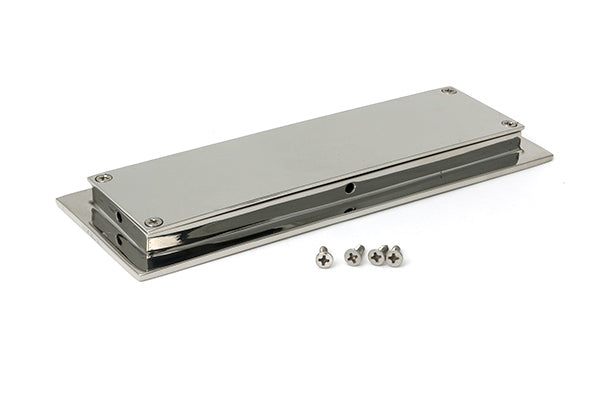 Polished Marine SS (316) 175mm Plain Rectangular Pull