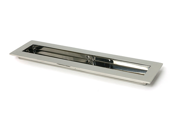 Polished Marine SS (316) 250mm Plain Rectangular Pull