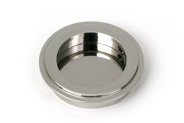Polished Marine SS (316) 60mm Art Deco Round Pull