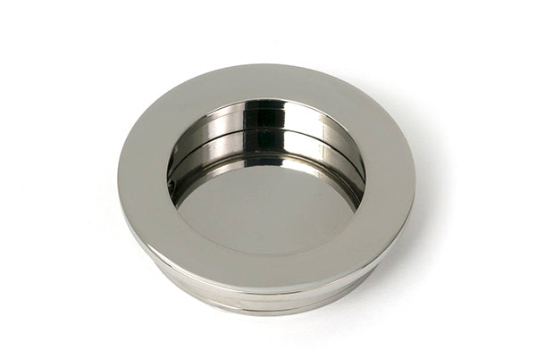 Polished Marine SS (316) 60mm Plain Round Pull