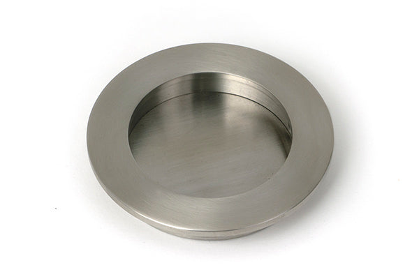 Satin Marine SS (316) 75mm Plain Round Pull