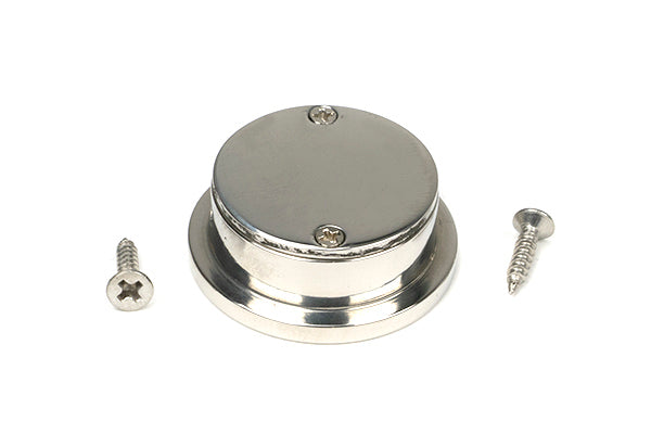 Polished Marine SS (316) 34mm Round Finger Edge Pull