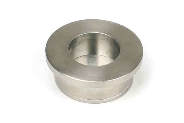 Satin Marine SS (316) 34mm Round Finger Edge Pull