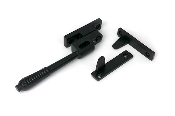 Matt Black Night-Vent Locking Reeded Fastener