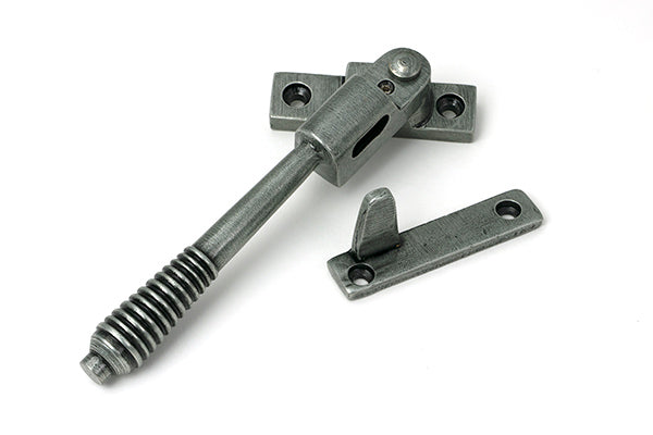 Pewter Night-Vent Locking Reeded Fastener