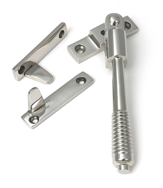 Polished Marine SS (316) Night-Vent Locking Reeded Fastener