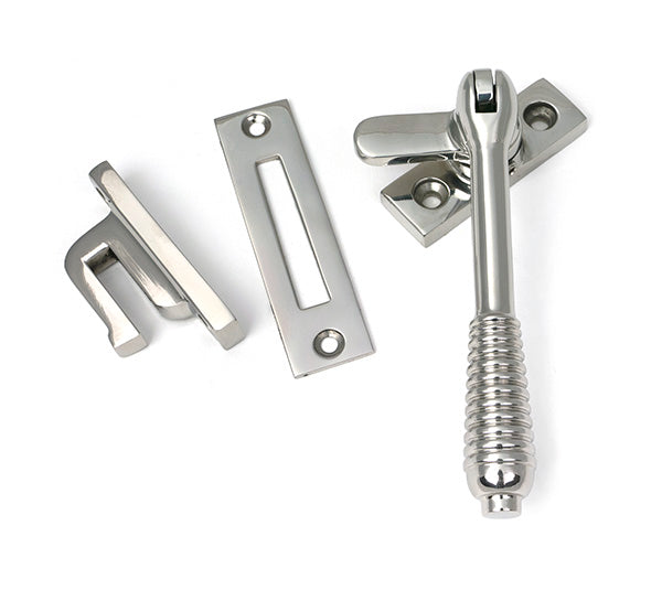 Polished Marine SS (316) Locking Reeded Fastener