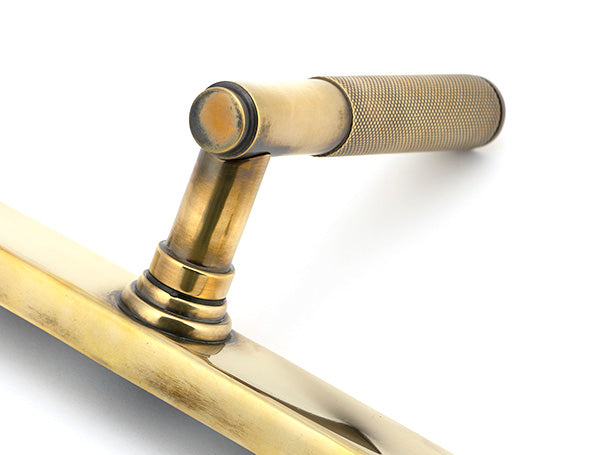 Aged Brass Brompton Slimline Lever Espag. Latch Set