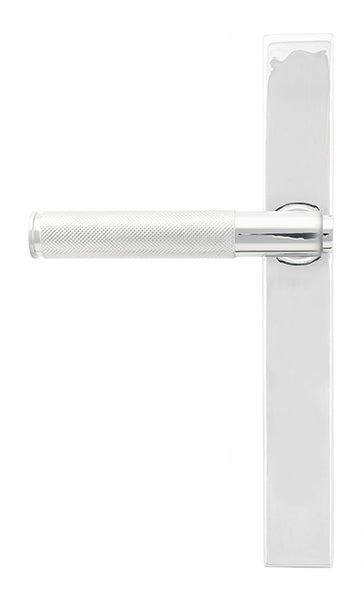 Polished Chrome Brompton Slimline Lever Espag. Latch Set
