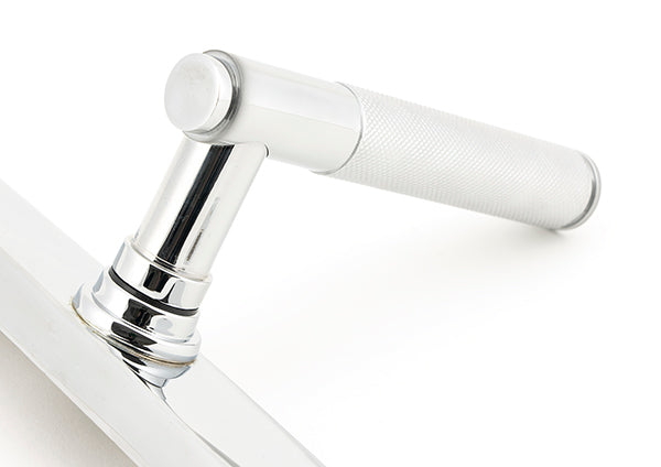 Polished Chrome Brompton Slimline Lever Espag. Latch Set
