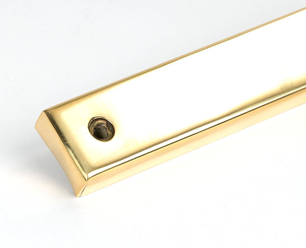 Polished Brass Brompton Slimline Lever Espag. Latch Set