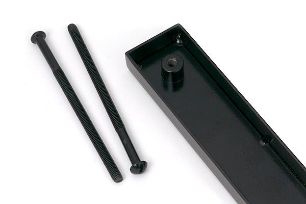 Black Slimline External Blank Plate (Each)