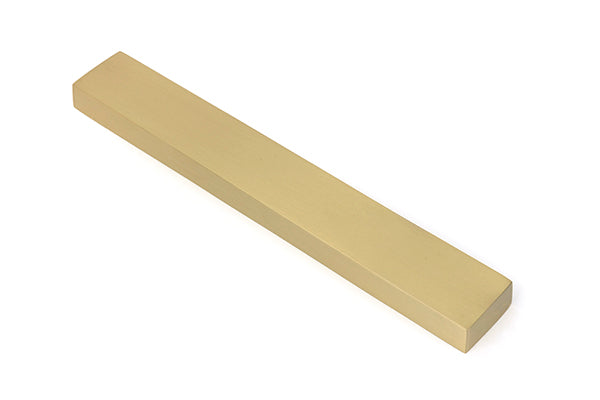 Satin Brass Slimline External Blank Plate (Each)