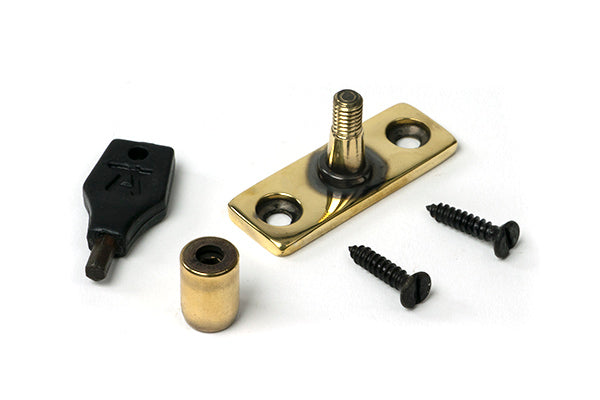 Aged Brass Locking Stay Pin