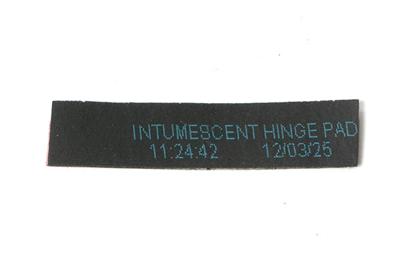 75mm x 18mm x 0.8mm Anvil Intumescent Hinge Pad (Each) (FD 60)