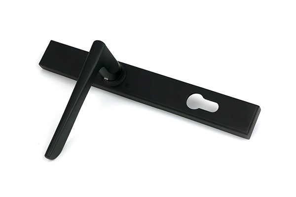 Matt Black Eaton Slimline Lever Espag. Lock Set