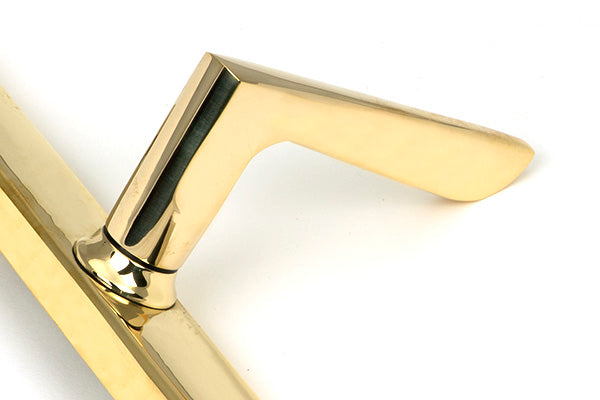 Polished Brass Eaton Slimline Lever Espag. Lock Set