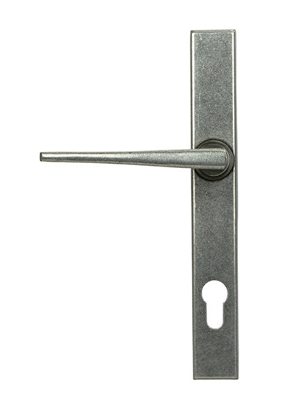 Pewter Eaton Slimline Lever Espag. Lock Set